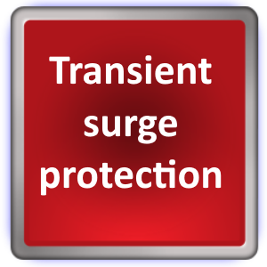 Transient surge protection